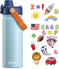 baab 18oz Kids Insulated Water Bottle 18/8 Stainless Steel Kids Cup 1 Pack | by baabKidWatterBottle