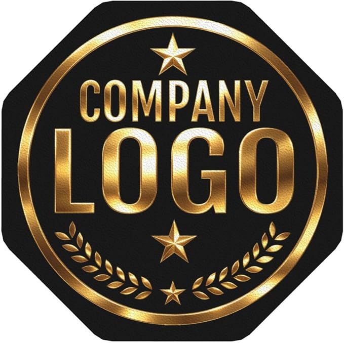 Bulk Custom Leather Coasters by Handmade