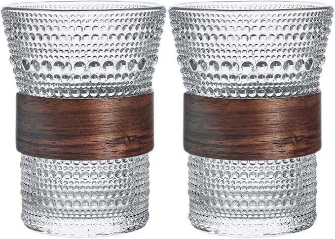 Polka Dots Glass Coffee Mug | 2-Pack by Boxonly