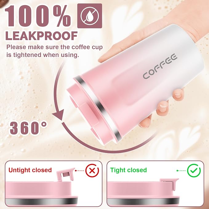 CS COSDDI 12 oz Stainless Steel Vacuum Insulated Tumbler - Image 3