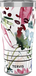 Tervis Traveler Sara Barrenson Floral Abstraction Triple Walled Insulated by TervisTumblerCompany