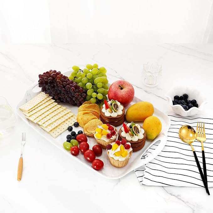 TP Melamine Serving Trays with Handles, Serving platters, Turkey and Party - Image 4