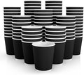 JollyPack Disposable Paper Coffee Cups, 8 oz, 120 Pack, Insulated Ripple Wall by JollyPack