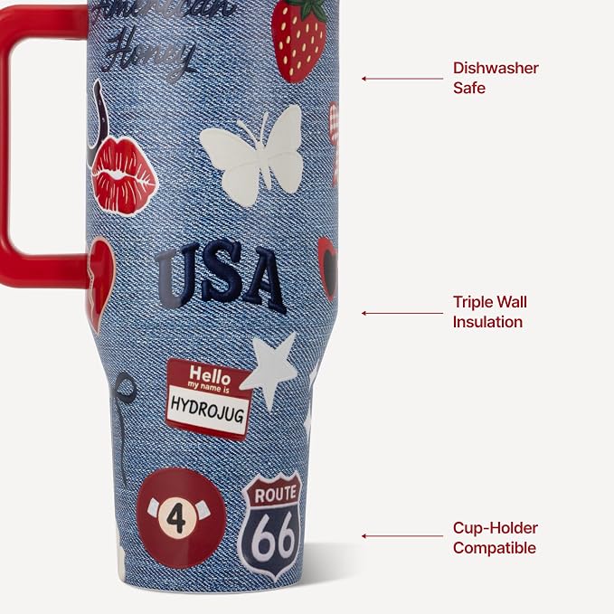 HydroJug Traveler 40oz, Insulated Tumbler - Image 3