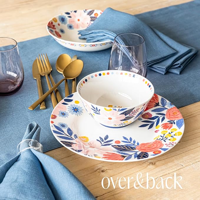 Over&Back 18x90 Washed 100% Linen Table Runner - Image 7
