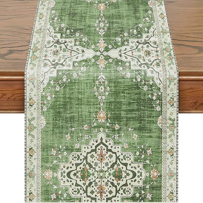 Snycler Table Runner Boho Table Runners Vintage Elegant Farmhouse Table Center by Snycler