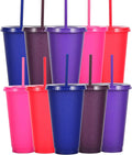 Suertestarry Tumbler with Straw and Lid, Water Bottle Iced Coffee Travel Mug Cup by Suertestarry
