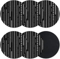 Contemporary Geometric Coasters Set of 6 Absorbent Coasters by Unknown