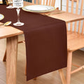 Farmhouse Chocolate Table Runner Dining Table Runners 90 Inches Long Coffee by Wolkemer