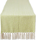 DII Woven Basic Tabletop Collection Chevron Table Runner by DII