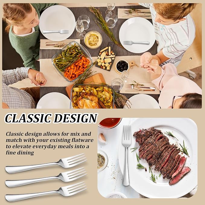 120 PCS Dinner Fork Set - Image 8