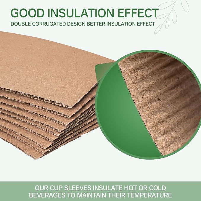 16oz 100 Pack Coffee Cups with Lids Leakproof - Image 4