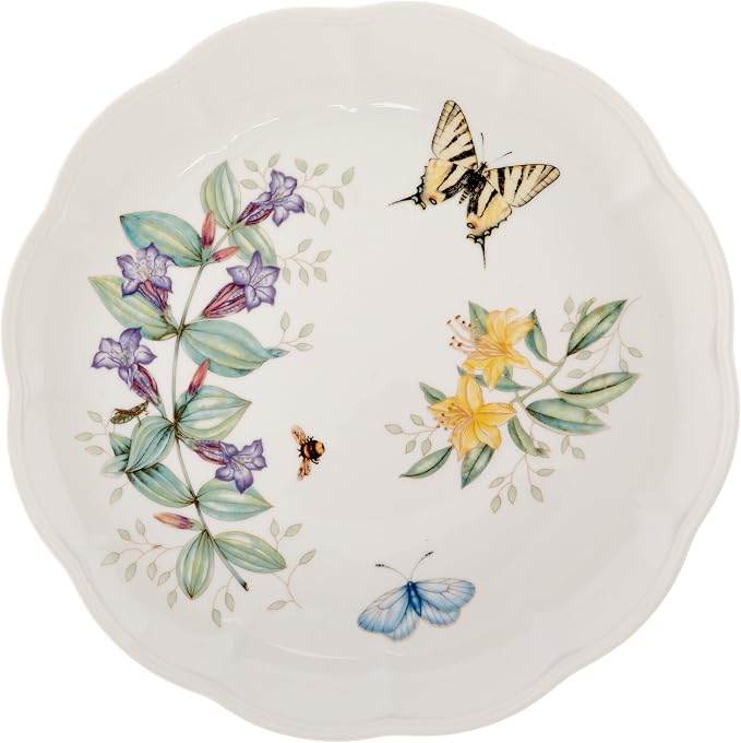 Lenox Butterfly Meadow Porcelain 18-Piece Dinnerware Set - Image 6