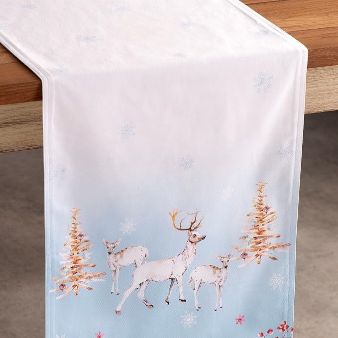 Maison d' Hermine Table Runner 100% Cotton 14.50" x 108" | Table Runners 108 - Image 9