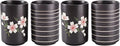 Hedume Set of 2 Japanese Tea Cups, 10oz Ceramic Teacup Mug, Japanese Cherry by Hedume