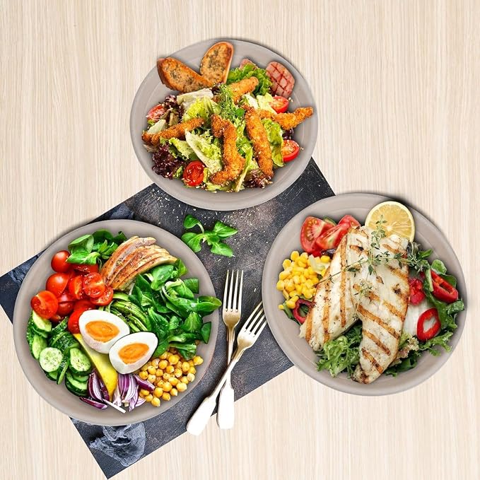 TOPtoper 25Oz 50Pack Large Paper Bowls, Disposable Bowls Bulk Leakproof and - Image 2