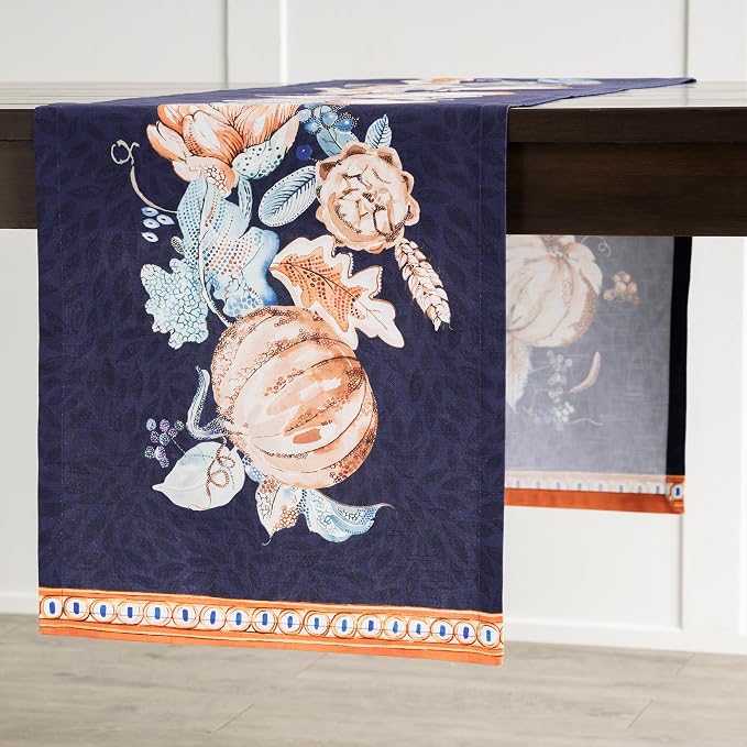 Maison d' Hermine Table Runner 100% Cotton 14.50" x 72" | Table Runners 72 - Image 8