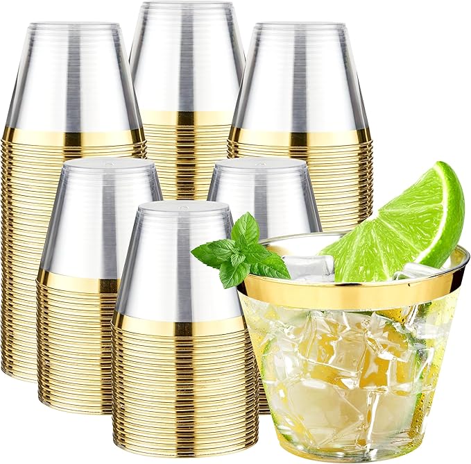 RACETOP 9 oz 200 Pack Plastic Cups by RACETOP