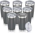 20 oz Tumbler with Lid Stainless Steel Insulated Tumblers Bulk Cups Mug | by Orebigo