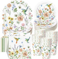Pickmesh 250 Pcs Spring Wildflower Decoration Floral Hummingbird Themed by Pickmesh