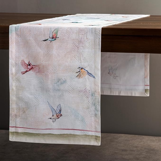 Maison d' Hermine Table Runner 100% Cotton 14.50" x 108" | Table Runners 108 - Image 8
