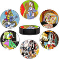 Coasters Set of 6 by Unknown