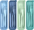 4 Sets Reusable Utensils Set by TROUSKAIG