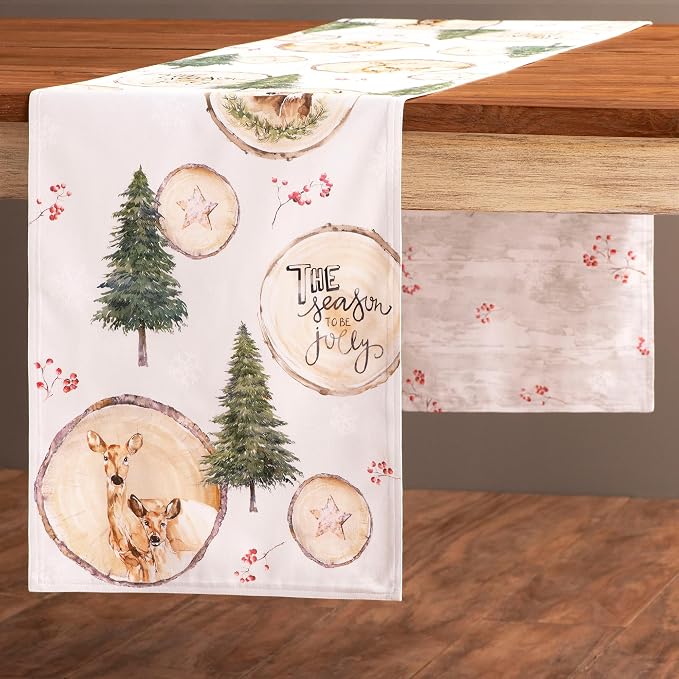Maison d' Hermine Table Runner 100% Cotton 14.50" x 108" | Table Runners 108 - Image 8