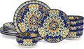 vancasso 12 Pieces Dinnerware Sets, Porcelain Dishes Set by vancasso
