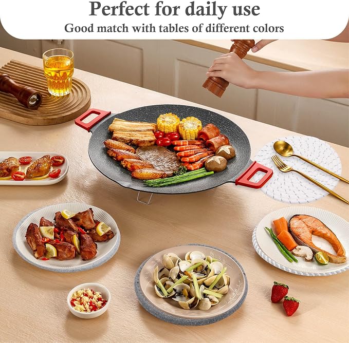 Billbotk 7" Trivets for Dishes, Pots and Pans, 4 Heat Resistant Hot Pads - Image 7