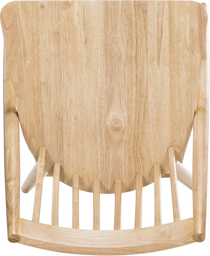 Safavieh Home Collection Wren Natural 19-inch Spindle Dining Chair (Set of 2)