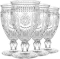 Darlion Goblets, Water Glasses, Goblet Glasses, Food-Grade Glass, Thick Glass by PurchaseNow