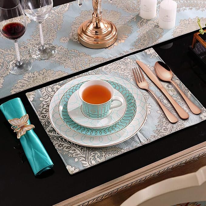 LIANYU 10-Piece Copper Silverware Set - Image 6