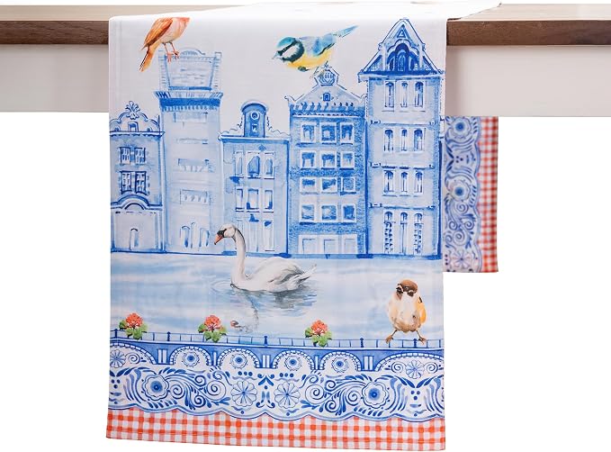 Maison d' Hermine Table Runner 100% Cotton 14.50" x 108" | Table Runners 108 by MaisondHermine