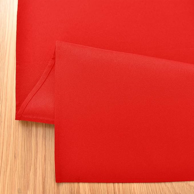 Farmhouse Red Table Runner Dining Table Runners 48 Inches Long Coffee Table - Image 3