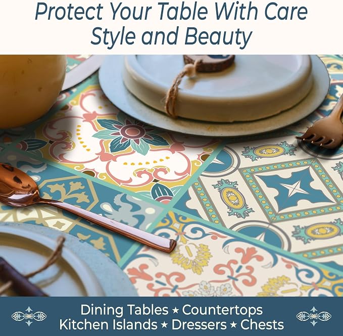 Heat Resistant Table Runner, 53 x 14 Inch - Image 3