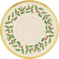 Lenox 146504040 Holiday Tea Saucer, Christmas Theme by Lenox