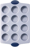 BRONYPRO 12-Cup Non Toxic Nonstick Ceramic Muffin Pan & Cupcake Tin, PFOA & by Bronypro
