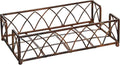 Boston International Arch Design Guest Towel Napkin Holder Caddy, Aged Chestnut by BostonInternational