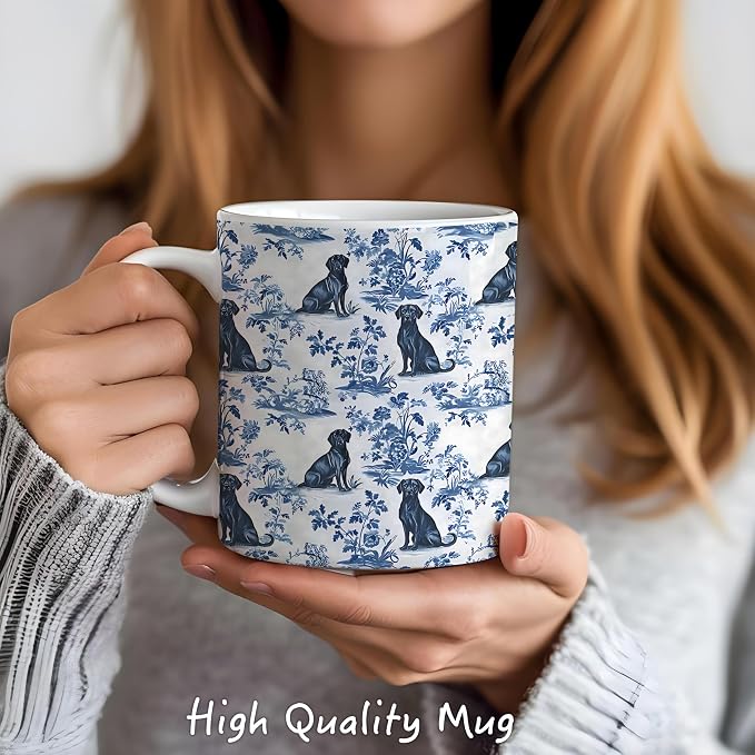 Chinoiserie labrador retriever Mug, labrador retriever Gifts - Image 2