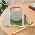 Acrylic Coaster Decorative Plates, Irregular Bar Drink Coaster by Leadiy