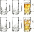 Beer Mugs For Freezer, 20 oz Large Heavy Glass Mugs by Unknown