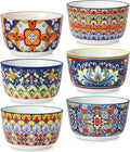 vancasso 8 Oz Ramekins Oven Safe Set of 6, Ceramic Baking Souffle Dishes | by vancasso