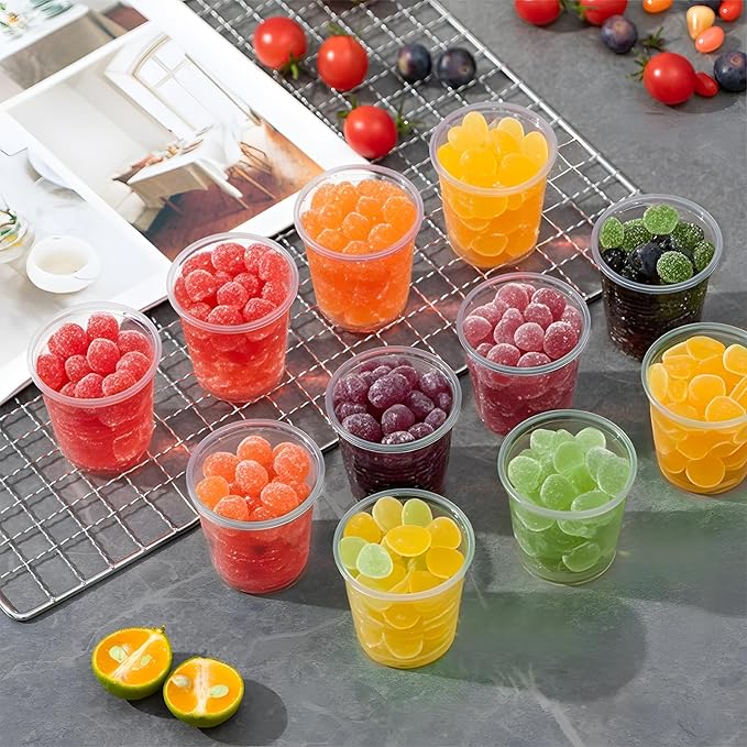 SIUQ 1500 Pack 3 oz Clear Plastic Cups, Disposable Bathroom Mouthwash Cups | - Image 5