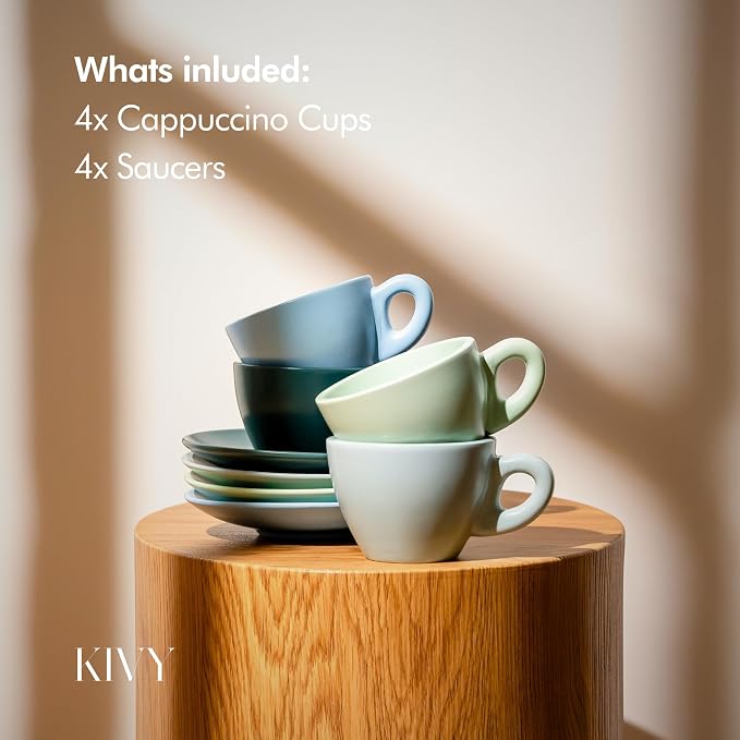 KIVY Cappuccino cups set of 4 - Image 5