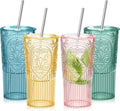 4 Set 20oz Vintage Plastic Tumbler by Unknown