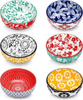vancasso SELENE 2.7 Oz Ceramic Mini Dipping Bowls Set of 6, 3 Inch | by vancasso
