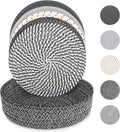 8 Inch Trivets for Hot Dishes, Hot Pots and Pans, Thick Heat Resistant by KITLAB