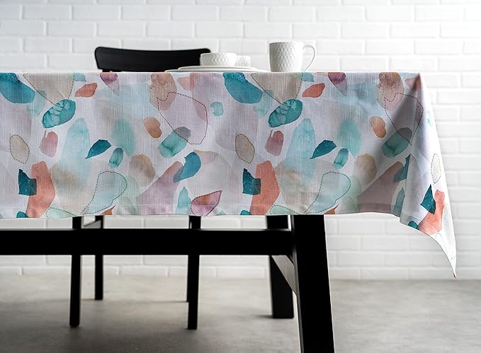 Maison d' Hermine Table Cloth Rectangle Table 100% Cotton 60 x 120 Inches Tablecloth Reusable Decorative for Dining Room Farmhouse Home Valentines Day Decorations Spring Summer - Summer Picnic