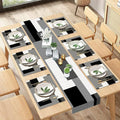Table Runner and Placemats Set of 6 by ArtSocket